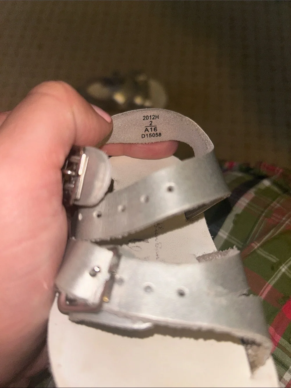 Sun Sans Sea Wee Kids Silver Metallic Buckle Sandals